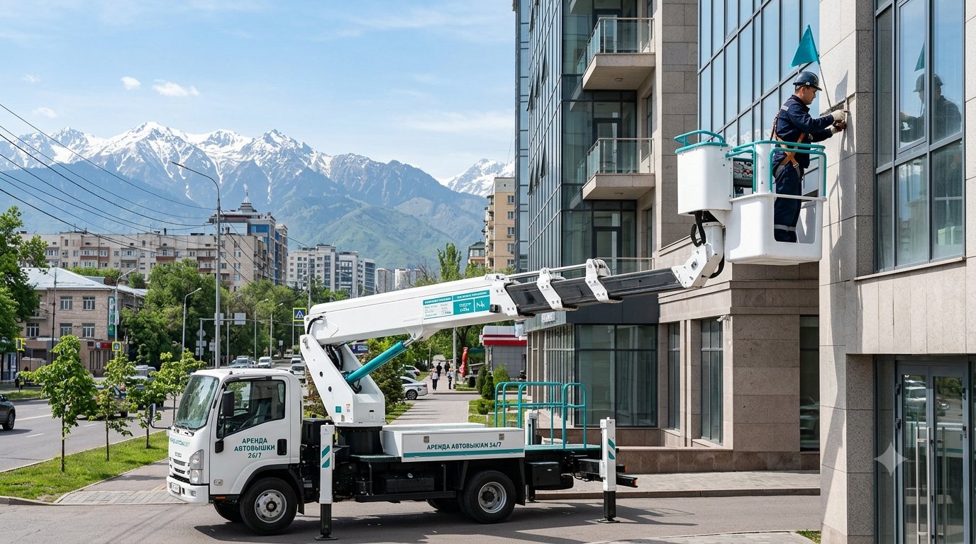 Автовышка АГП 14–28 м — Almaty Trans