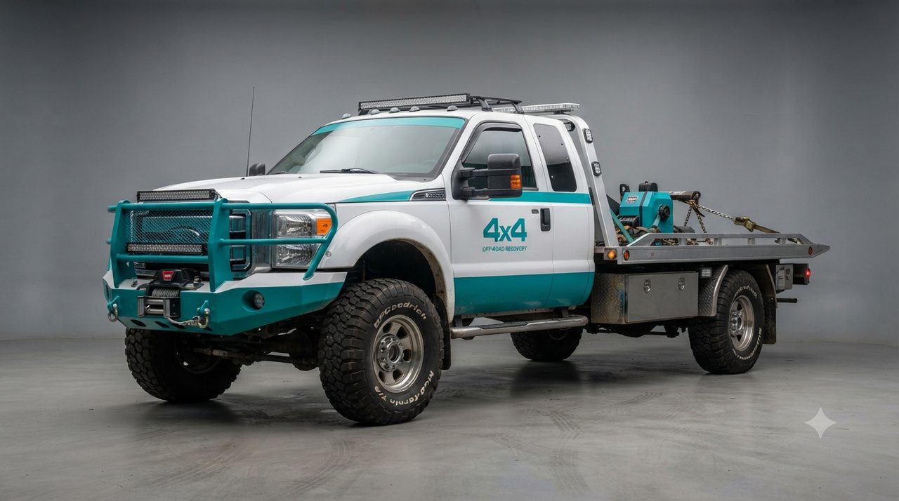 Эвакуатор 4x4 повышенной проходимости — Almaty Trans