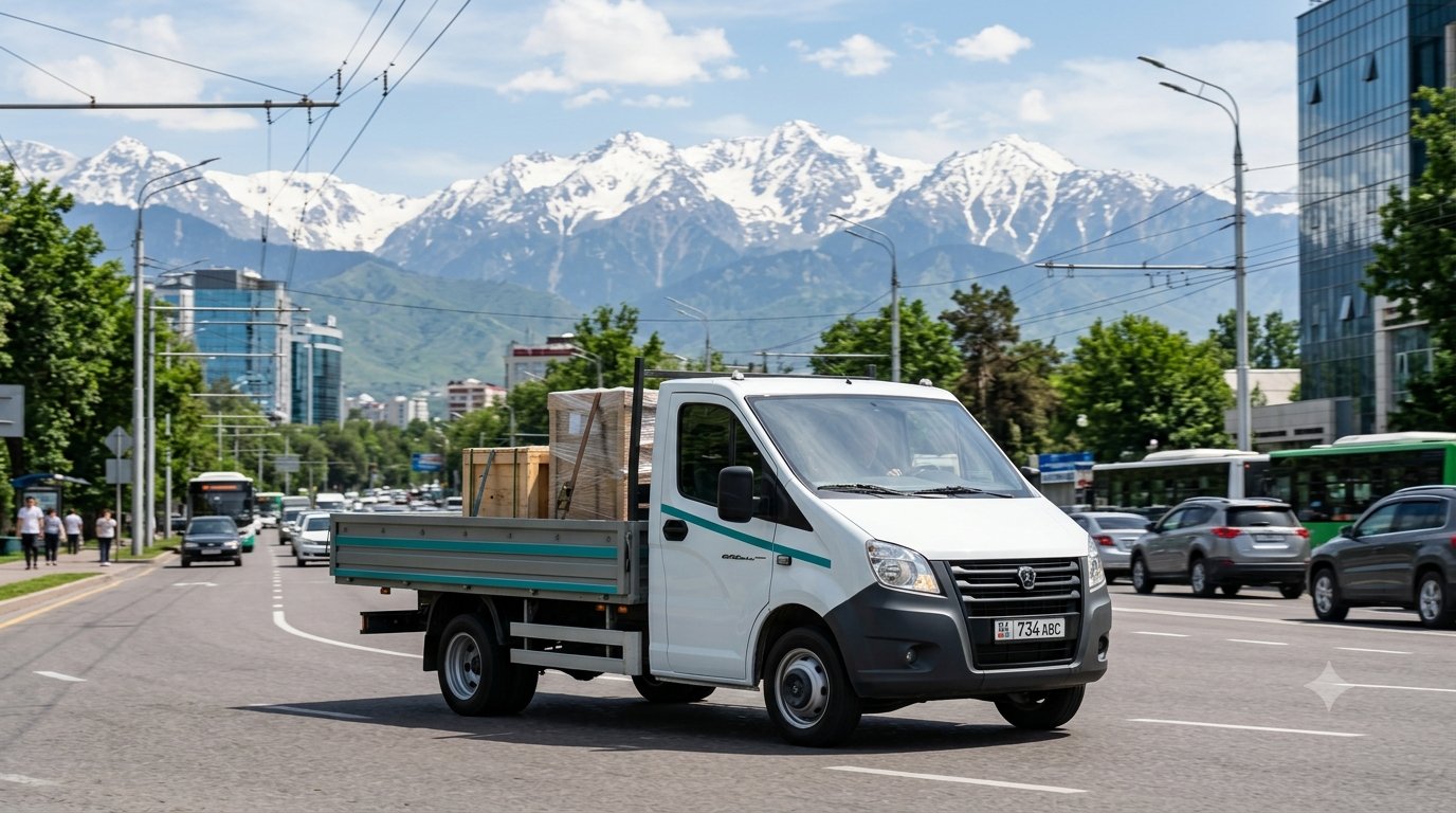 Газель бортовая 4 м — Almaty Trans