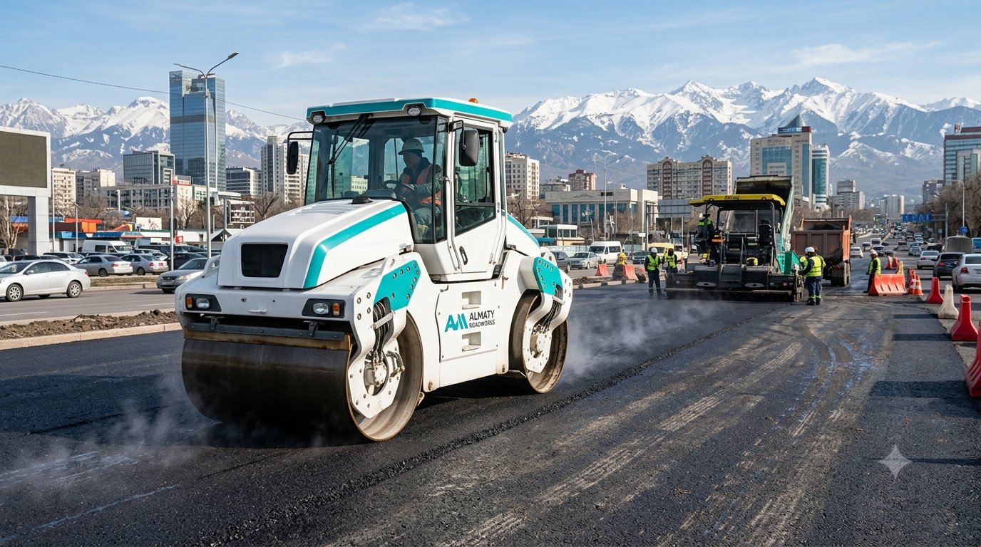 Каток дорожный — Almaty Trans