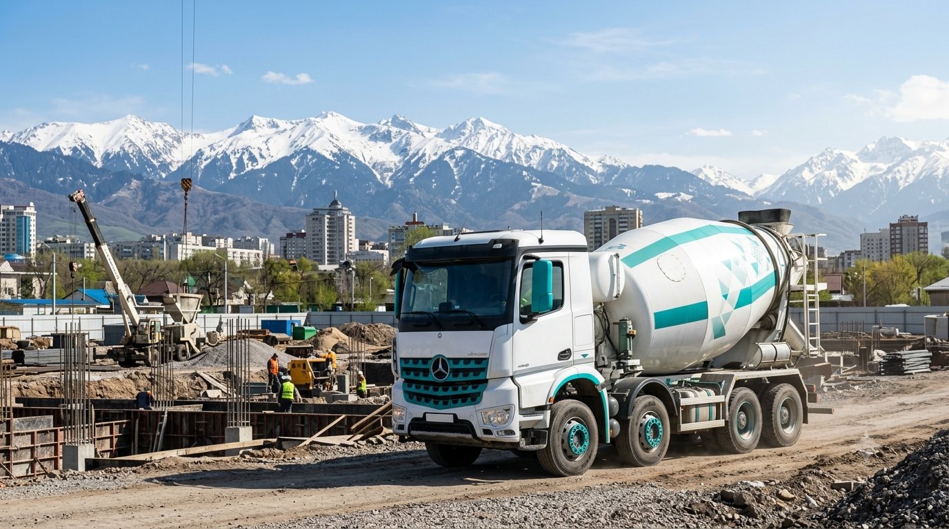 Миксер (бетоносмеситель) — Almaty Trans