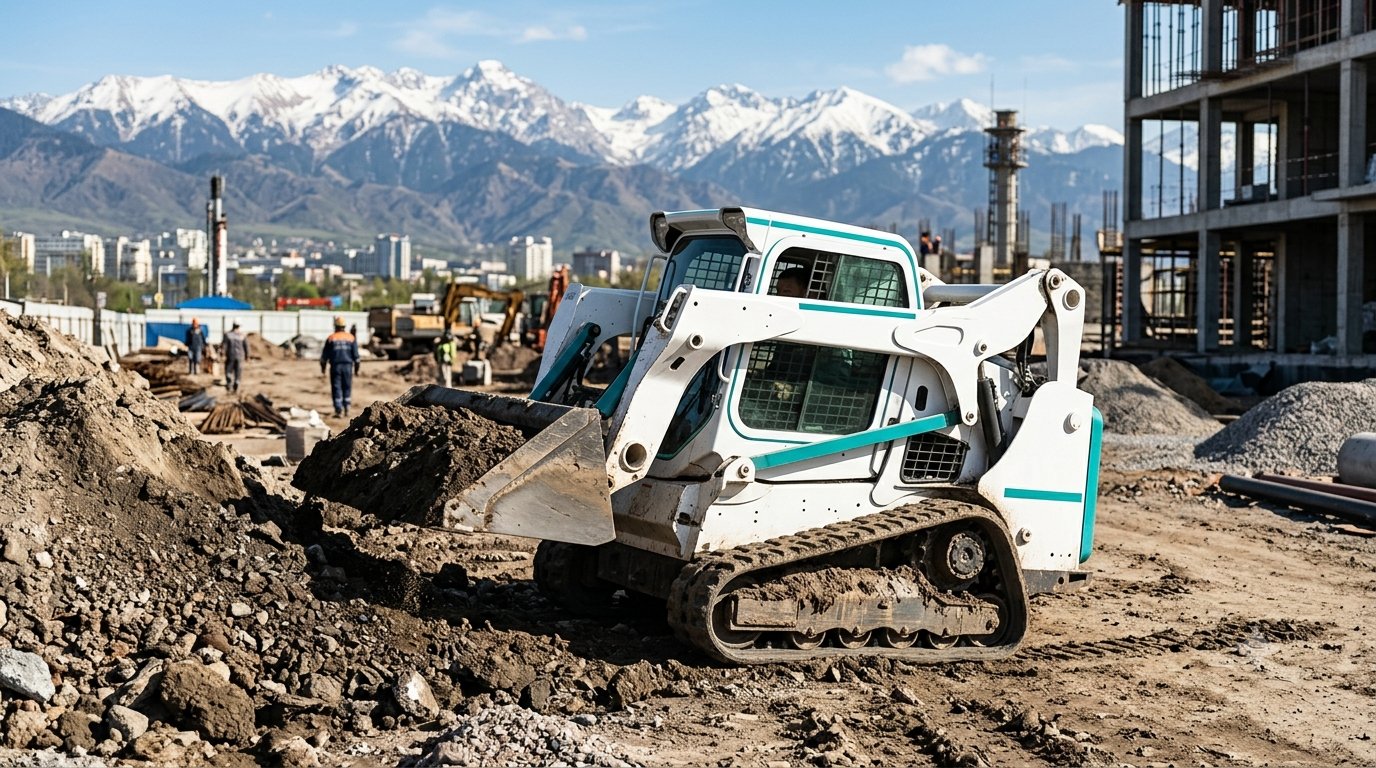 Мини-погрузчик до 3 т — Almaty Trans