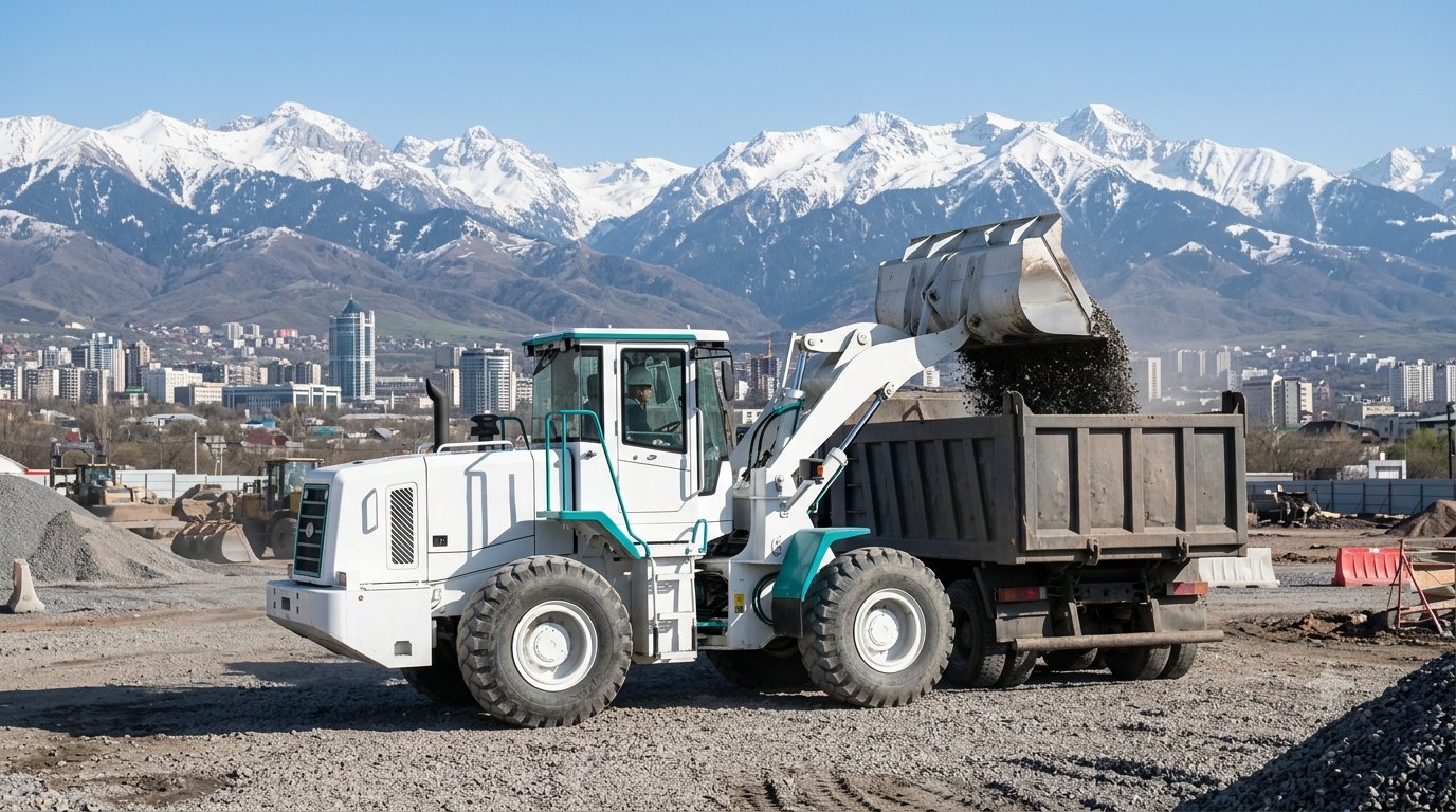 Фронтальный погрузчик — Almaty Trans