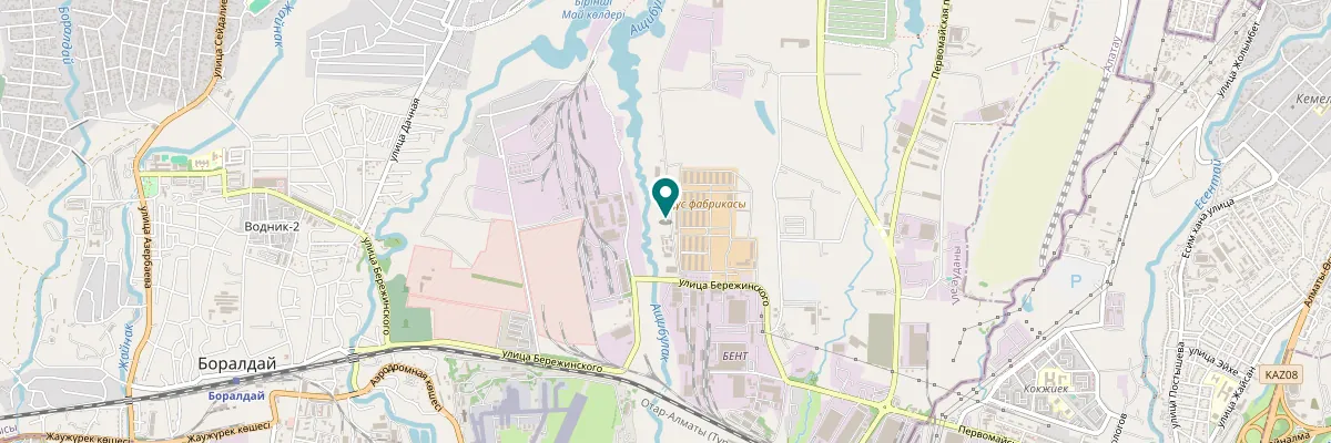 Свалка «Джамбодат» в Бурундае на карте — 43.366455, 76.892174