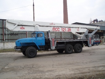 Аренда автовышки АГП-28 в аренду в Алматы