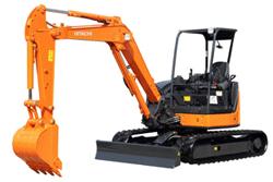 Мини-экскаватор Hitachi ZX50 в аренду в Алматы