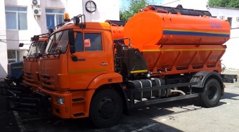 Поливомоечная машина на базе КАМАЗ 4325 (8 м3) в аренду в Алматы