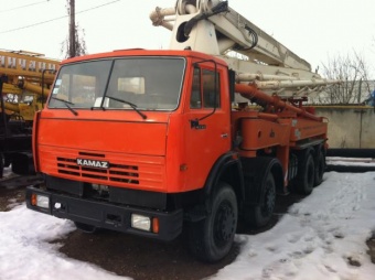 Автобетононасос КАМАЗ АБН 75/37 в аренду в Алматы