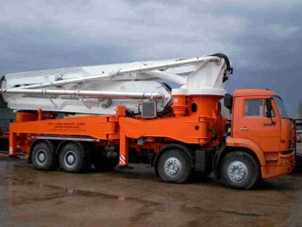 Автобетононасос КАМАЗ АБН 75/42 в аренду в Алматы