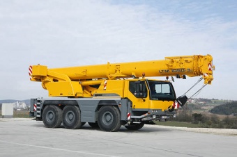 Автокран Либхер 50 тонн (Liebherr LTM 1050-3.1) в аренду в Алматы