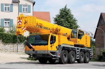 Автокран Liebherr LTM 1100 (100 тонн) в аренду в Алматы