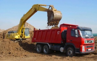 Аренда самосвала Volvo FM 400 в аренду в Алматы