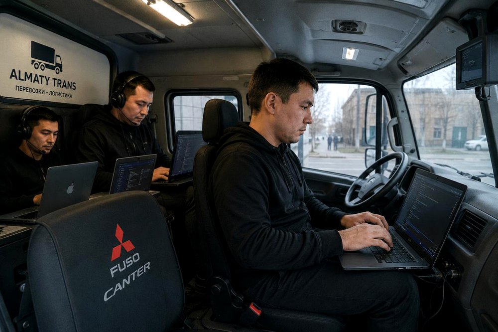 Диспетчерская Almaty Trans за работой — приём заявок круглосуточно