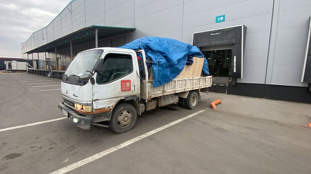 Загрузка на складе — автопарк Almaty Trans