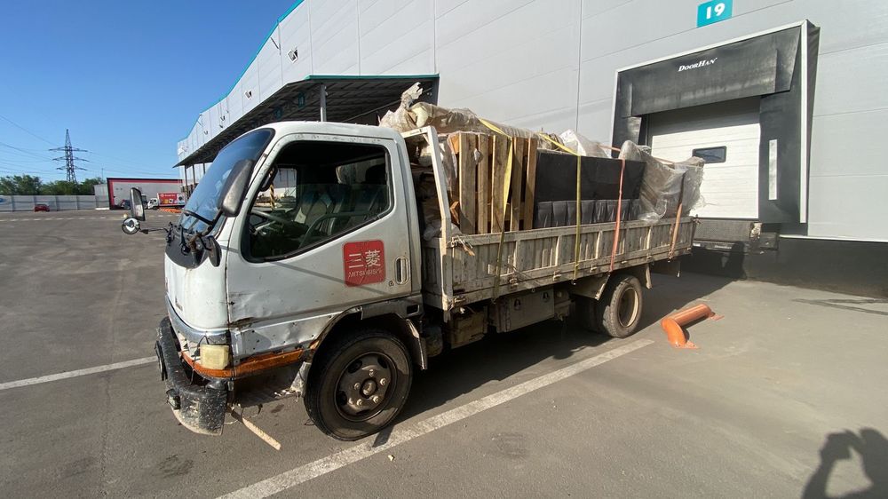Везём длинномер — автопарк Almaty Trans