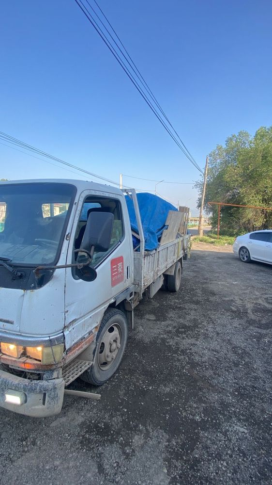 Груз под тентом — автопарк Almaty Trans